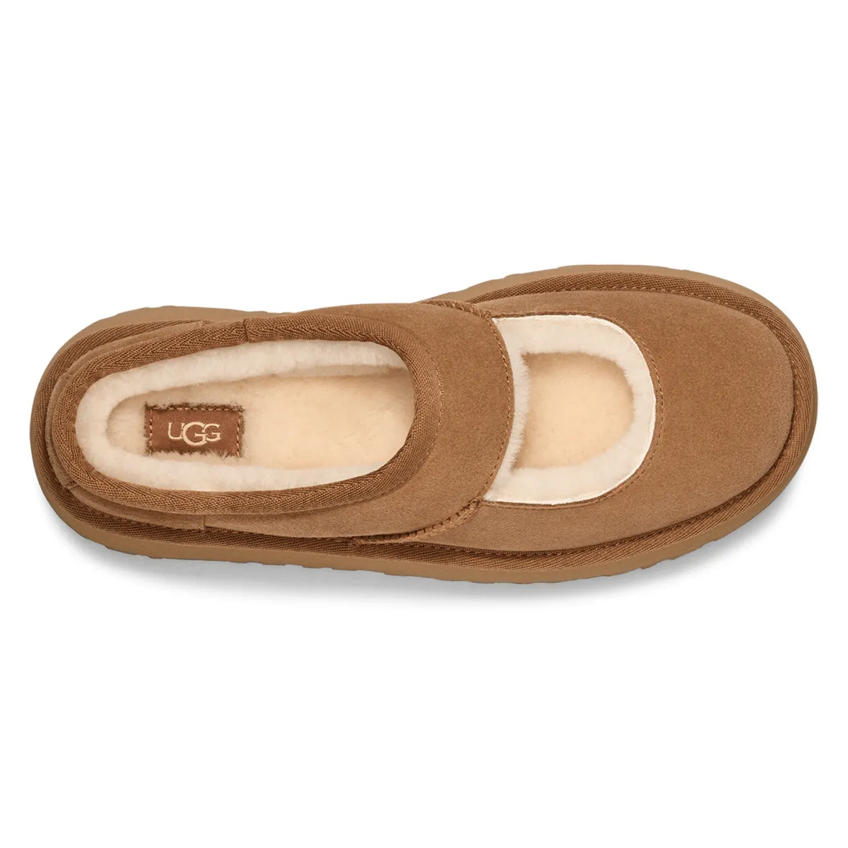 UGG Women's Bea Mary Jane Chestnut Suede