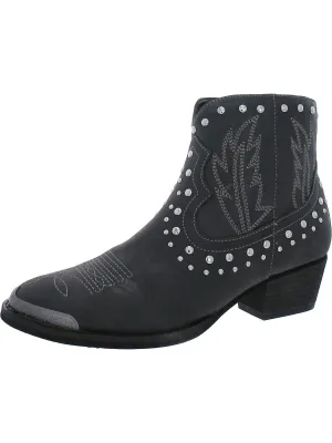 VERUCA Womens Faux Leather Casual Ankle Boots