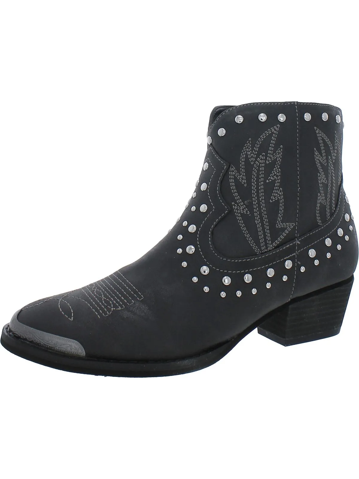 VERUCA Womens Faux Leather Casual Ankle Boots