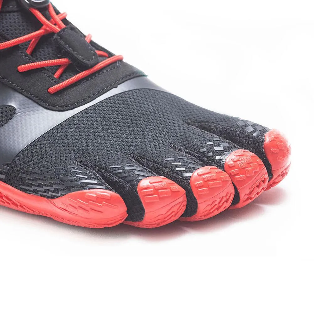 Vibram Five Finger's Men's KSO EVO Black/Red Fabric