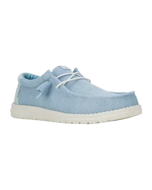 Wally Stretch Sox Shoes in Cloud Blue & Dawn Blue
