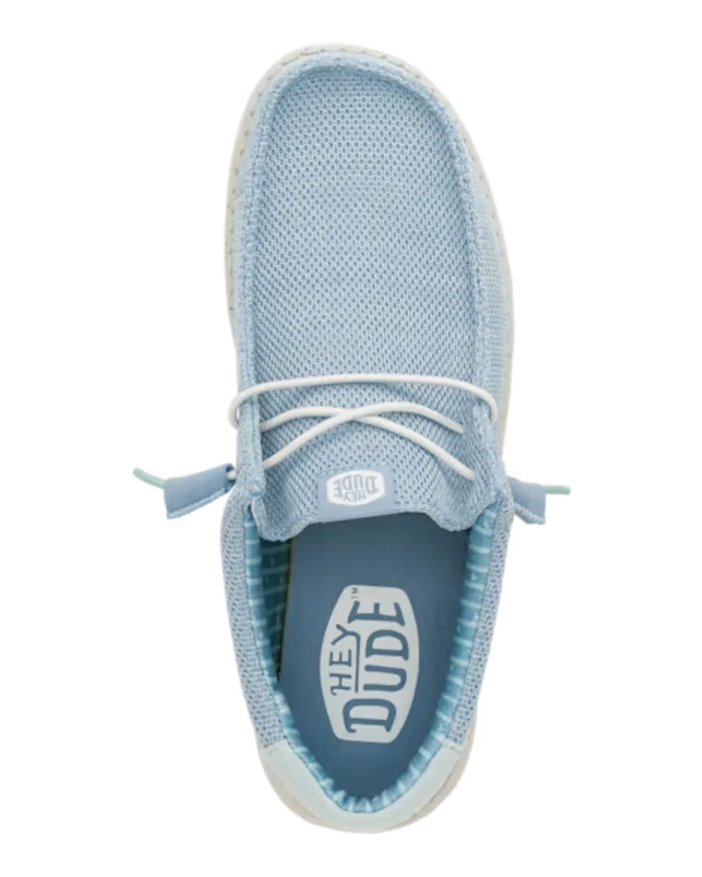 Wally Stretch Sox Shoes in Cloud Blue & Dawn Blue