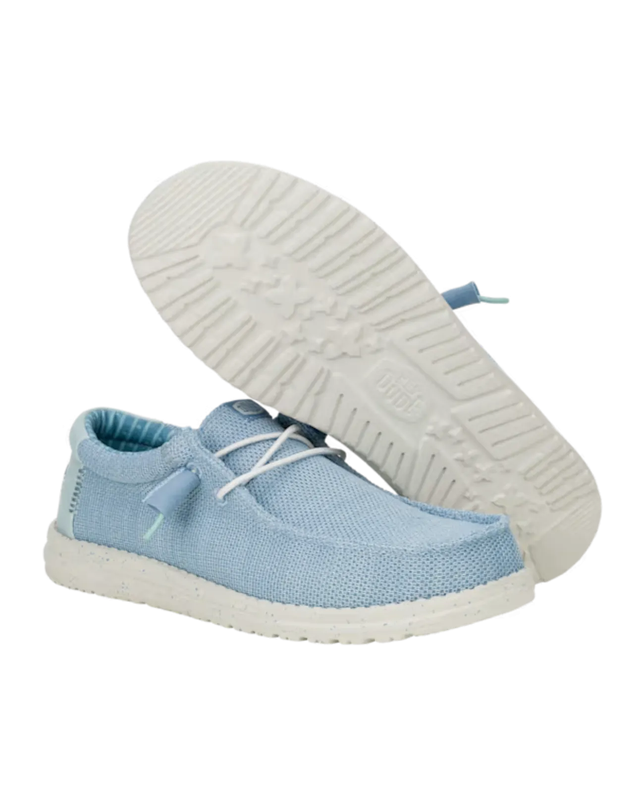 Wally Stretch Sox Shoes in Cloud Blue & Dawn Blue
