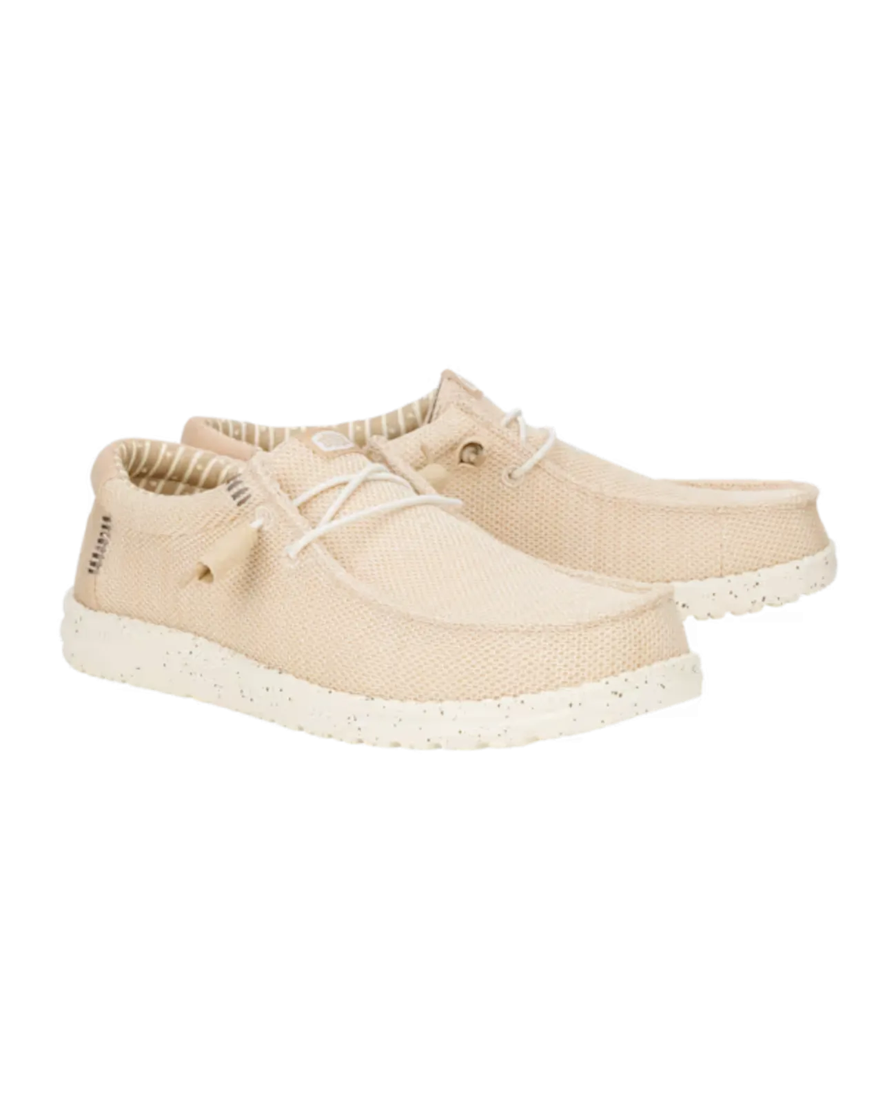 Wally Stretch Sox Shoes in Irish Cream & Egret