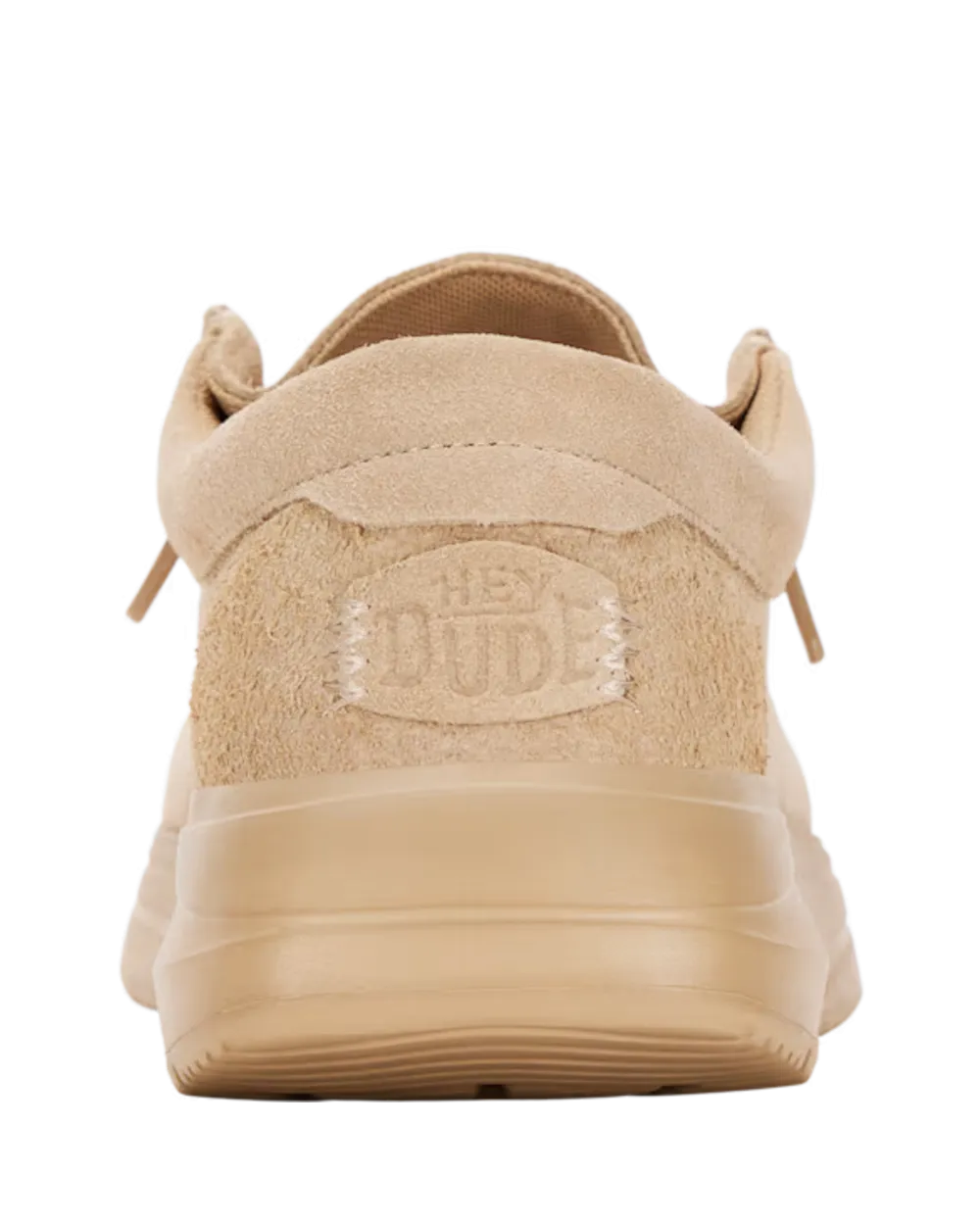 Wendy Comf Suede Shoes in Tan
