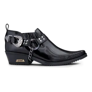 Western Cuban Heel Wincklepickers Shoes
