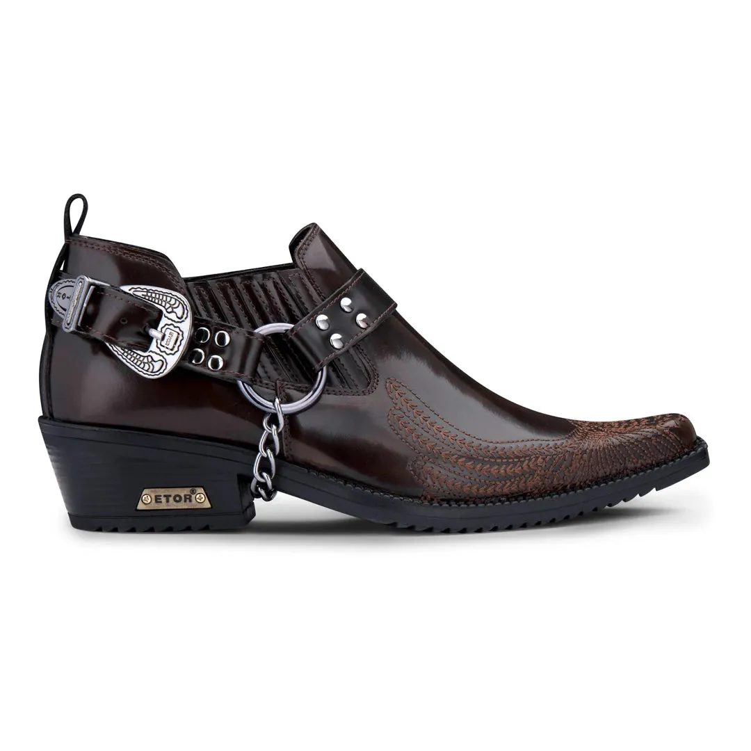 Western Cuban Heel Wincklepickers Shoes