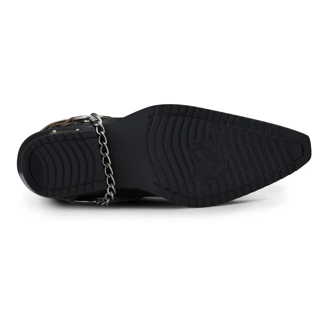 Western Cuban Heel Wincklepickers Shoes