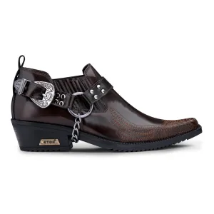 Western Cuban Heel Wincklepickers Shoes