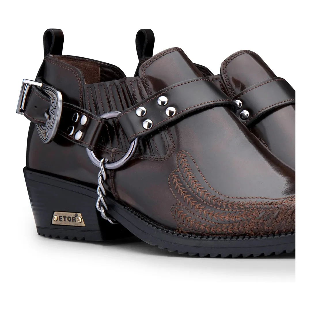 Western Cuban Heel Wincklepickers Shoes
