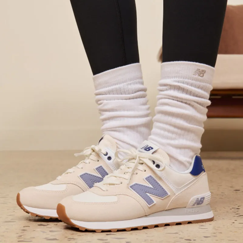 Women's 574 Linen/Indigo