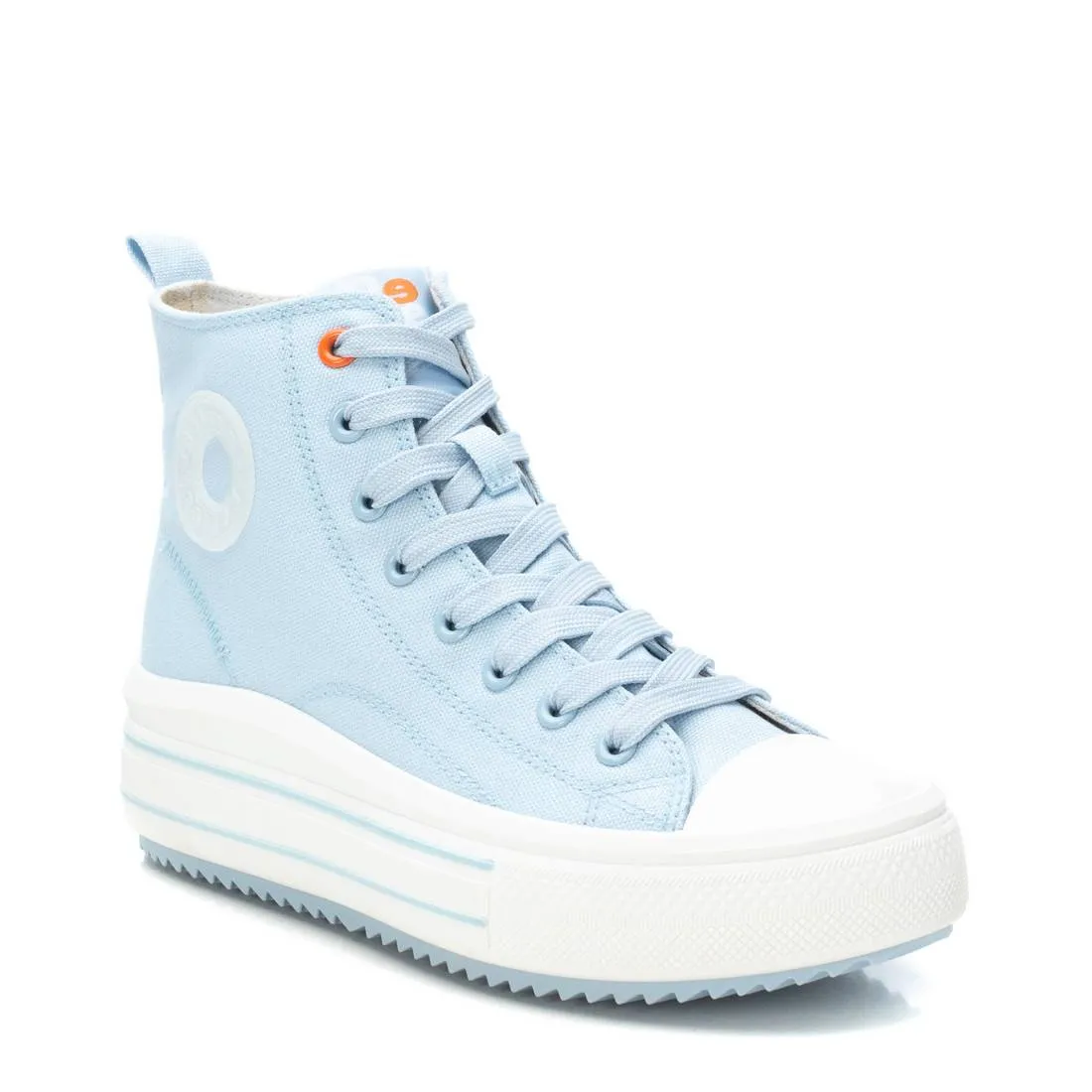 Women's Casual Canvas High Top Sneakers By XTI