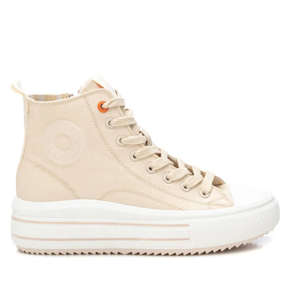 Women's Casual Canvas High Top Sneakers By XTI