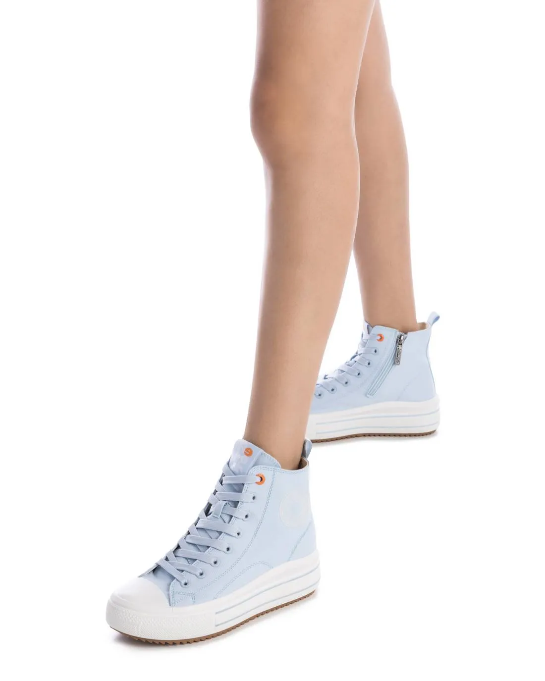 Women's Casual Canvas High Top Sneakers By XTI