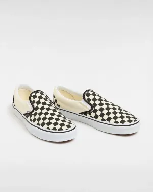 Womens Classic Slip On Shoes in Black & White