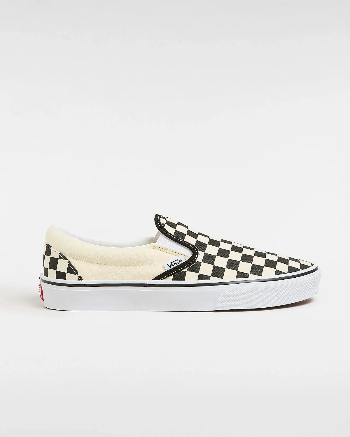 Womens Classic Slip On Shoes in Black & White