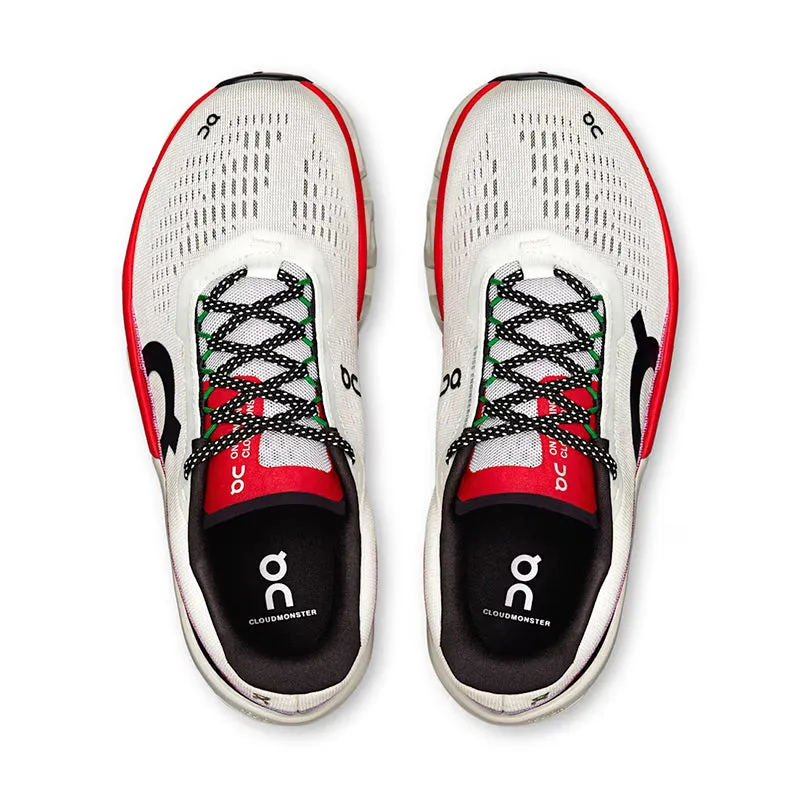 Women's Cloudmonster 2 Ivory/Red