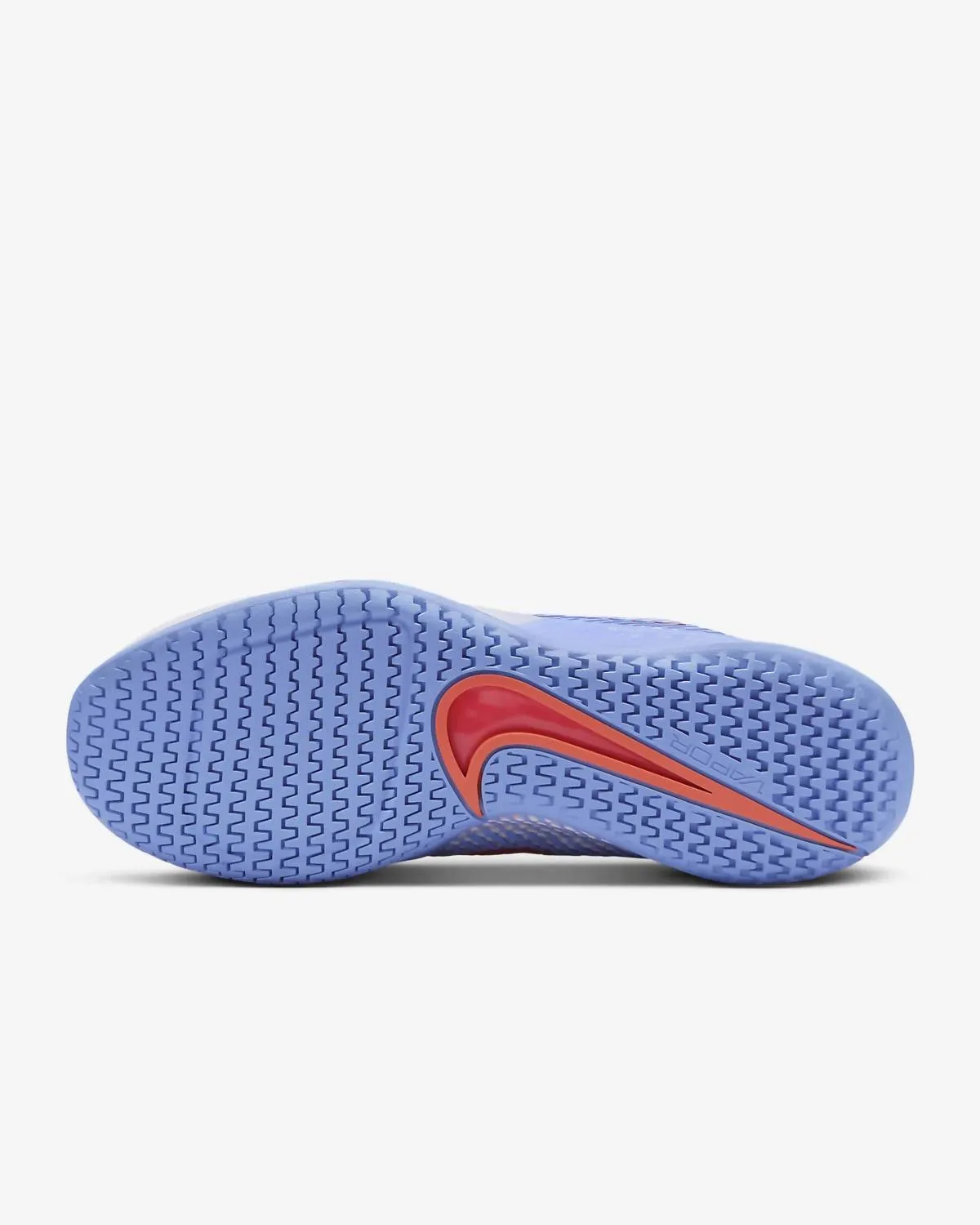 Women's Court Air Zoom Vapor 11 Hard Court Shoes In White/royal Pulse