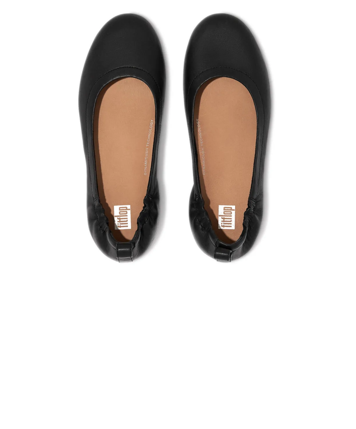 Womens Fitflop Shoes FitFlop Allegro Ballet Flats Black