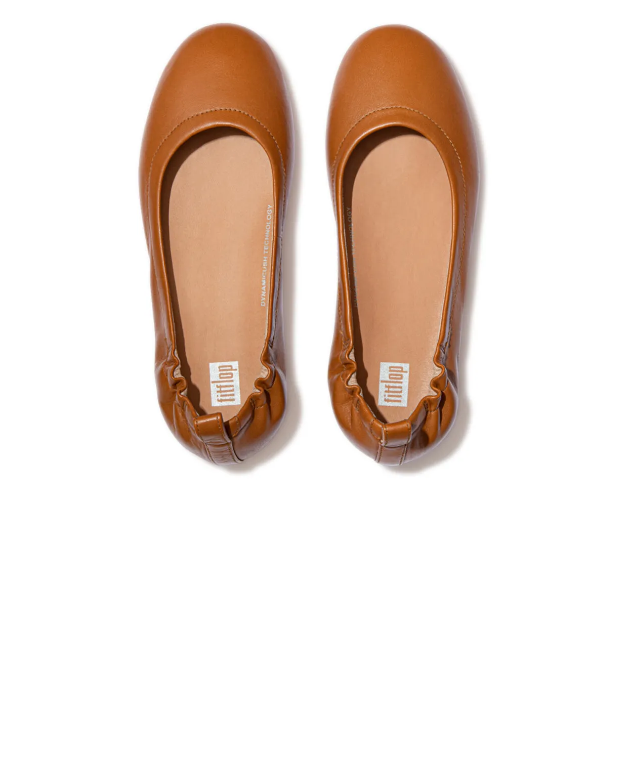 Womens Fitflop Shoes FitFlop Allegro Ballet Flats Light Tan