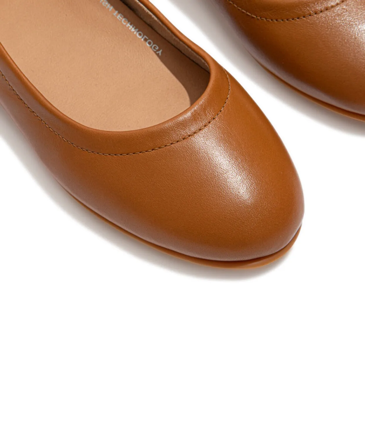 Womens Fitflop Shoes FitFlop Allegro Ballet Flats Light Tan