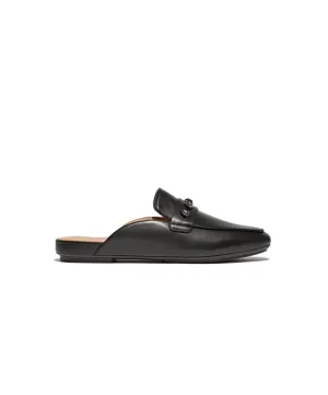 Womens Fitflop Shoes Fitflop Delicato Crystal Cluster Soft Leather Mules Black