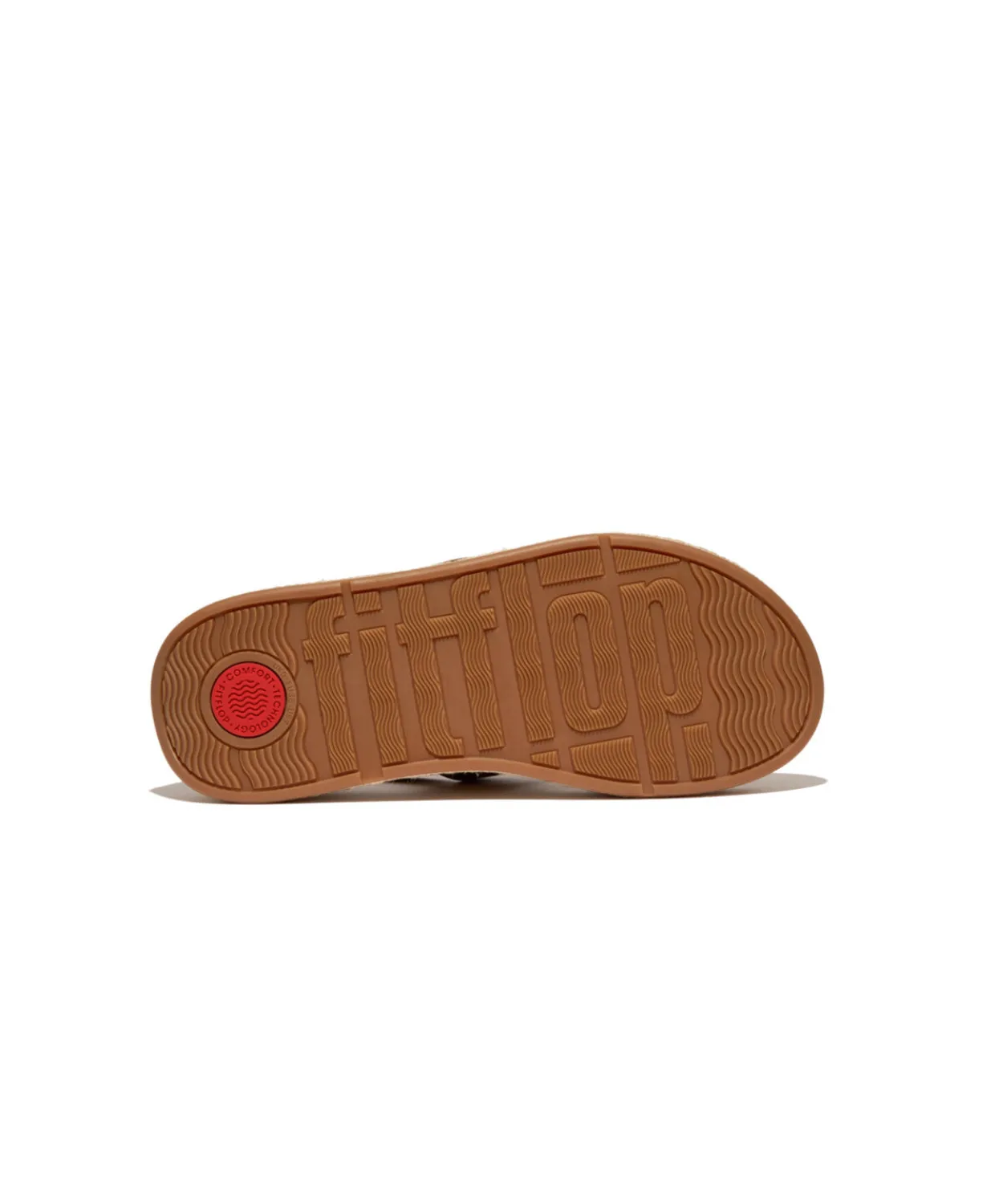 Womens Fitflop Shoes Fitflop F-Mode Espadrille Bucke L Flatform Sandals Tan