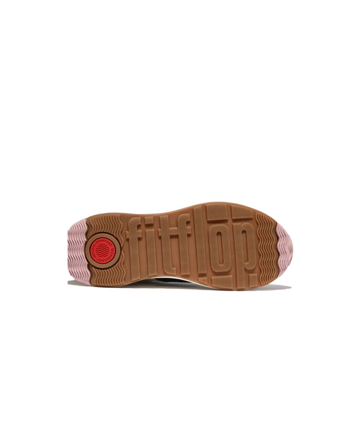 Womens Fitflop Shoes FitFlop F-Mode Flow Leather/Suede Flatform Sneaker Midnight Navy Mix