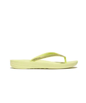 Womens Fitflop Shoes Fitflop iQushion Sparkle Lime
