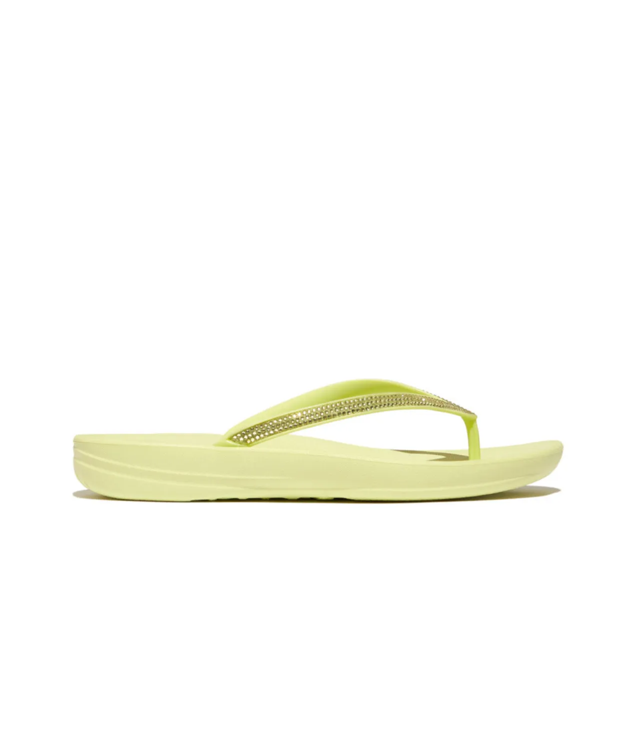 Womens Fitflop Shoes Fitflop iQushion Sparkle Lime
