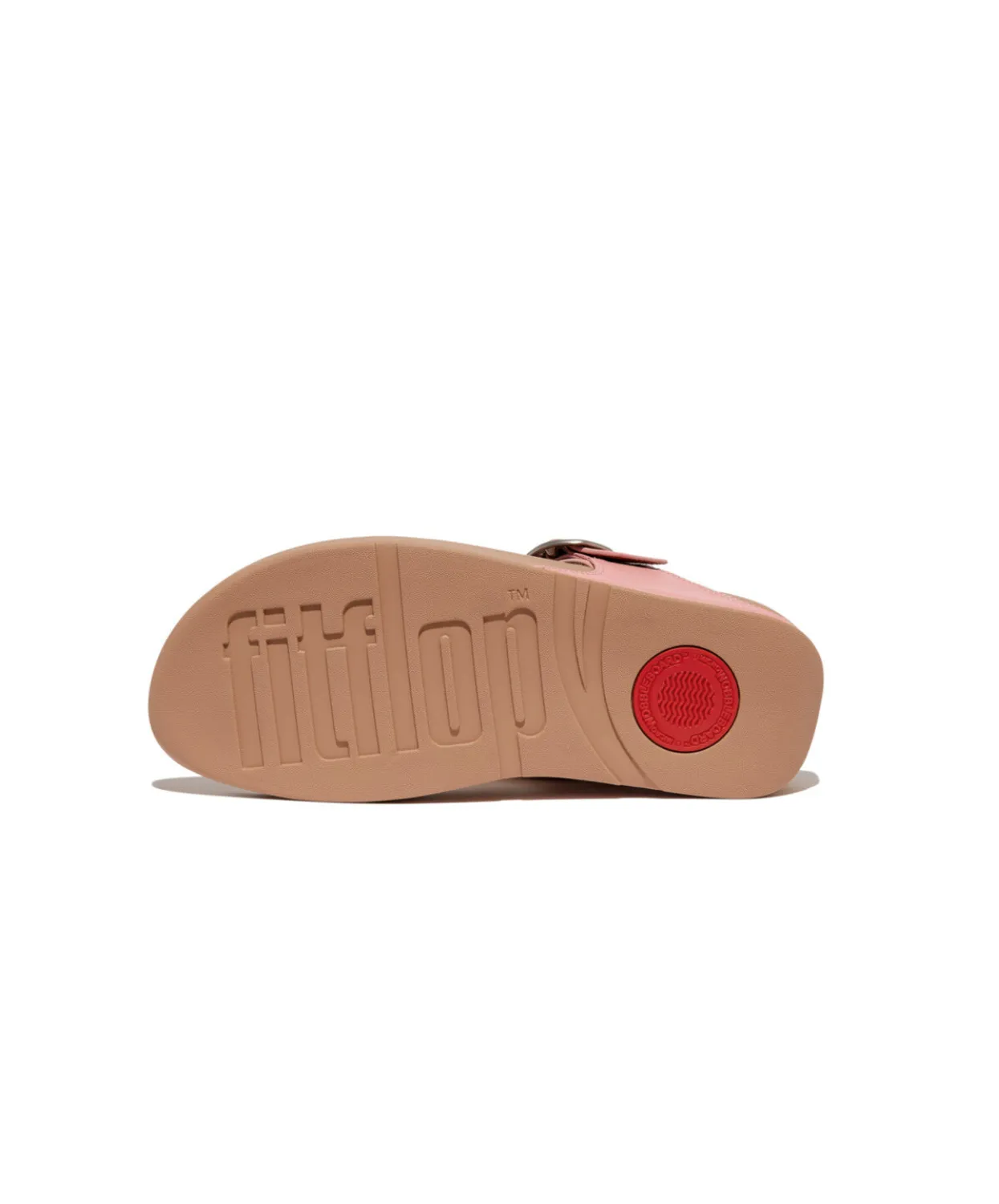Womens Fitflop Shoes FitFlop Lulu Adjustable Leather Toe Post Sandals Pink