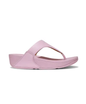 Womens Fitflop Shoes Fitflop Lulu Leather Toe Post Wild Lilac