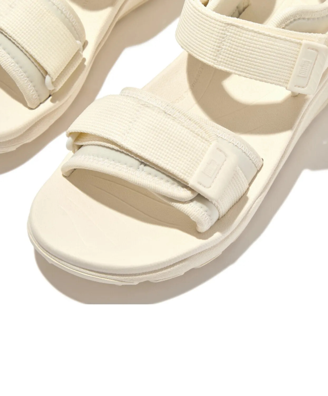 Womens Fitflop Shoes Fitflop Neo D Hyker W/R Outdoor Adj Sandal Cream