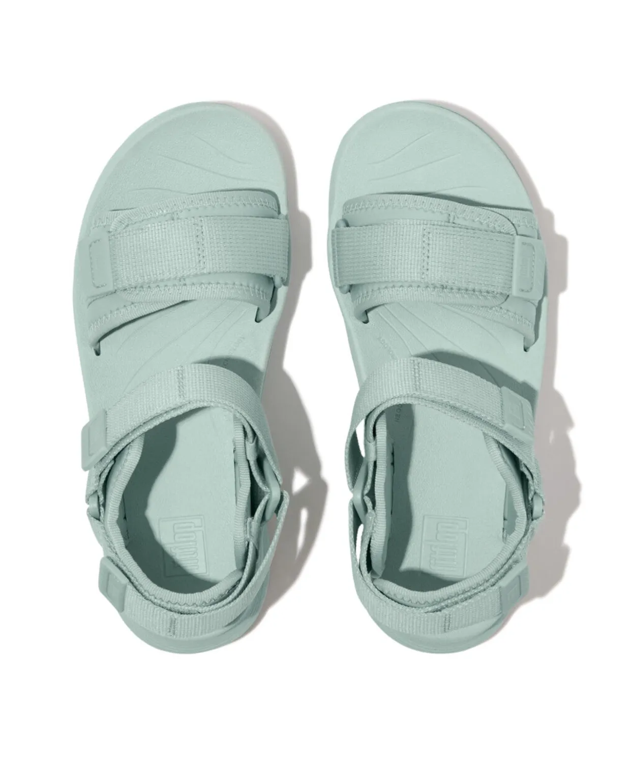 Womens Fitflop Shoes Fitflop Neo D Hyker W/R Outdoor Adj Sandal Mint