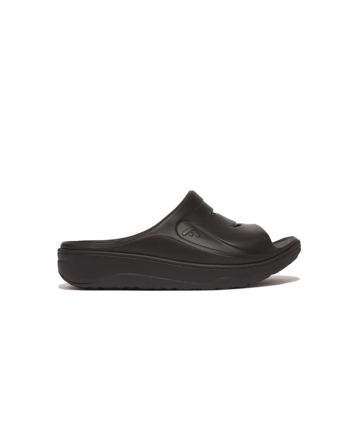 Womens Fitflop Shoes Fitflop Relief Recovery Slides Black