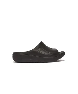 Womens Fitflop Shoes Fitflop Relief Recovery Slides Black