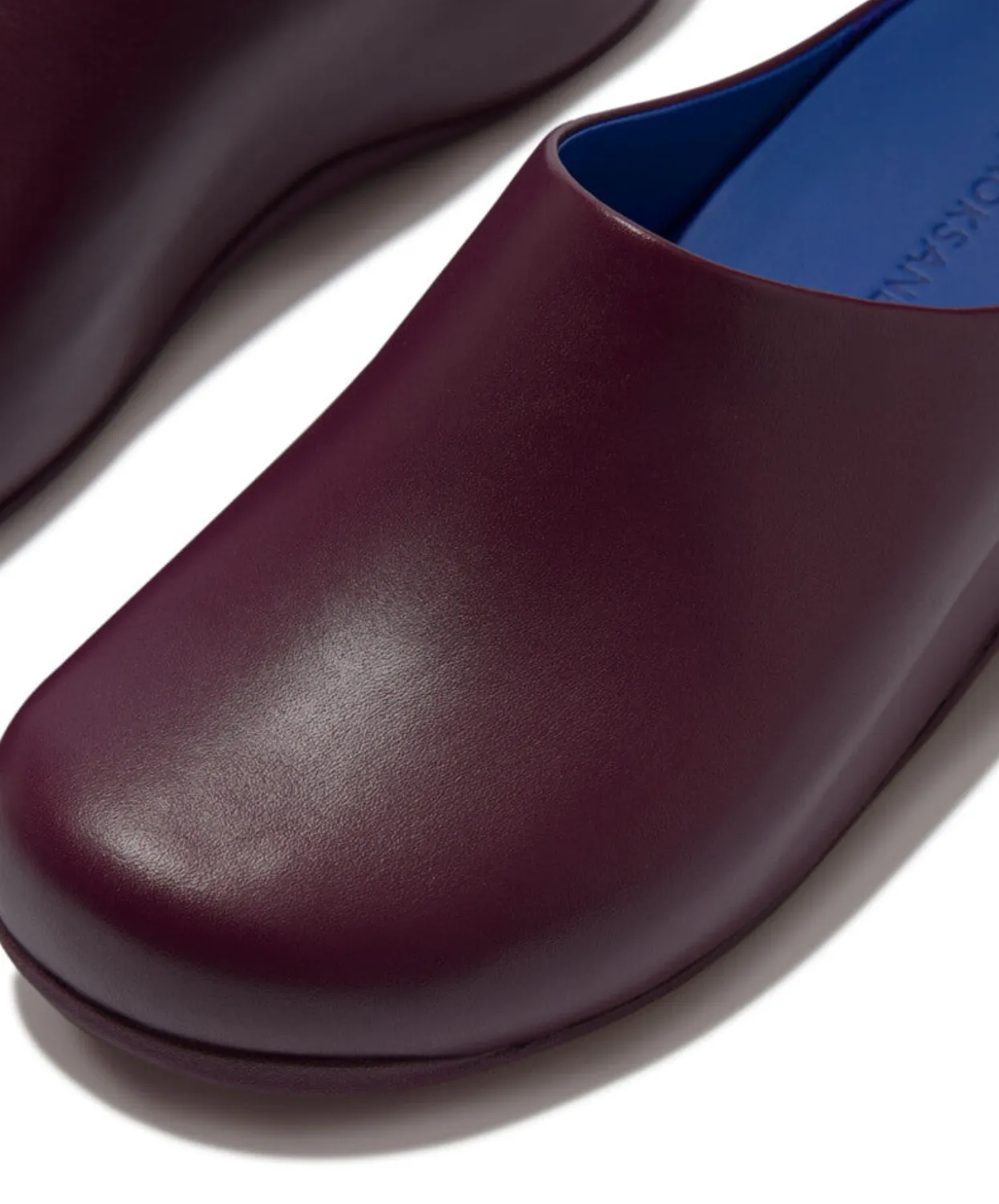 Womens Fitflop Shoes Fitflop Shuv x Roksanda Leather Clog Merlot