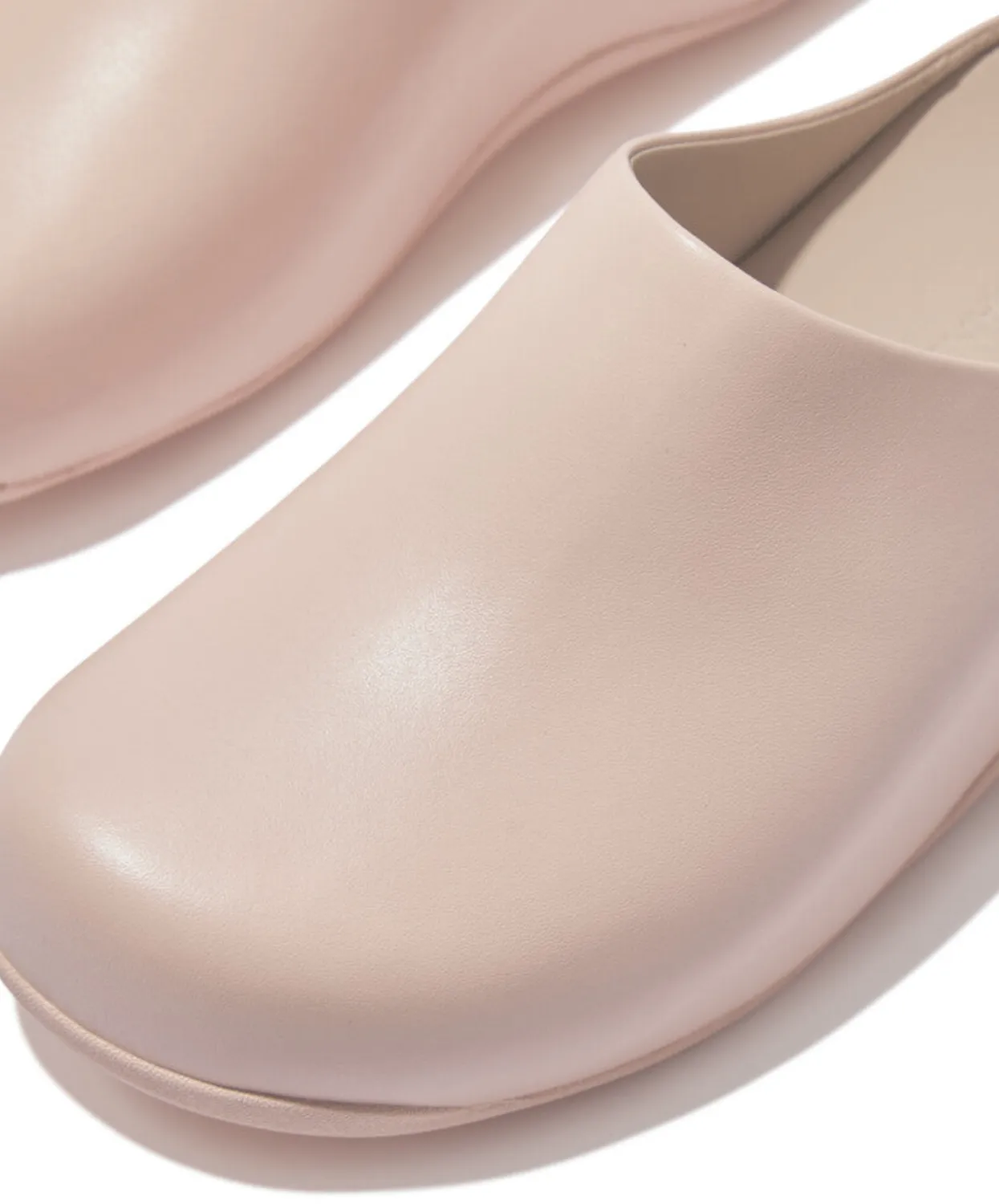 Womens Fitflop Shoes Fitflop Shuv x Roksanda Leather Clog Oyster Sand
