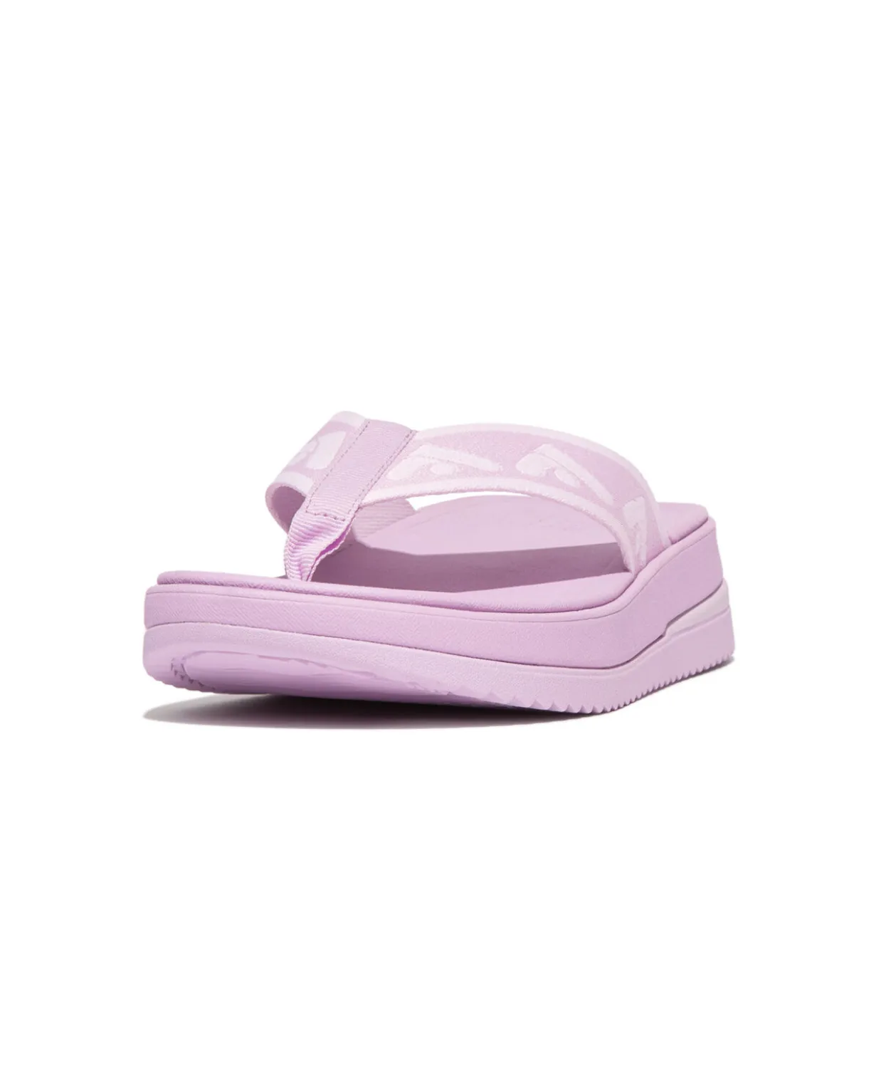 Womens Fitflop Shoes Fitflop Surff Webbing Toe Post Sandals Wild Lilac
