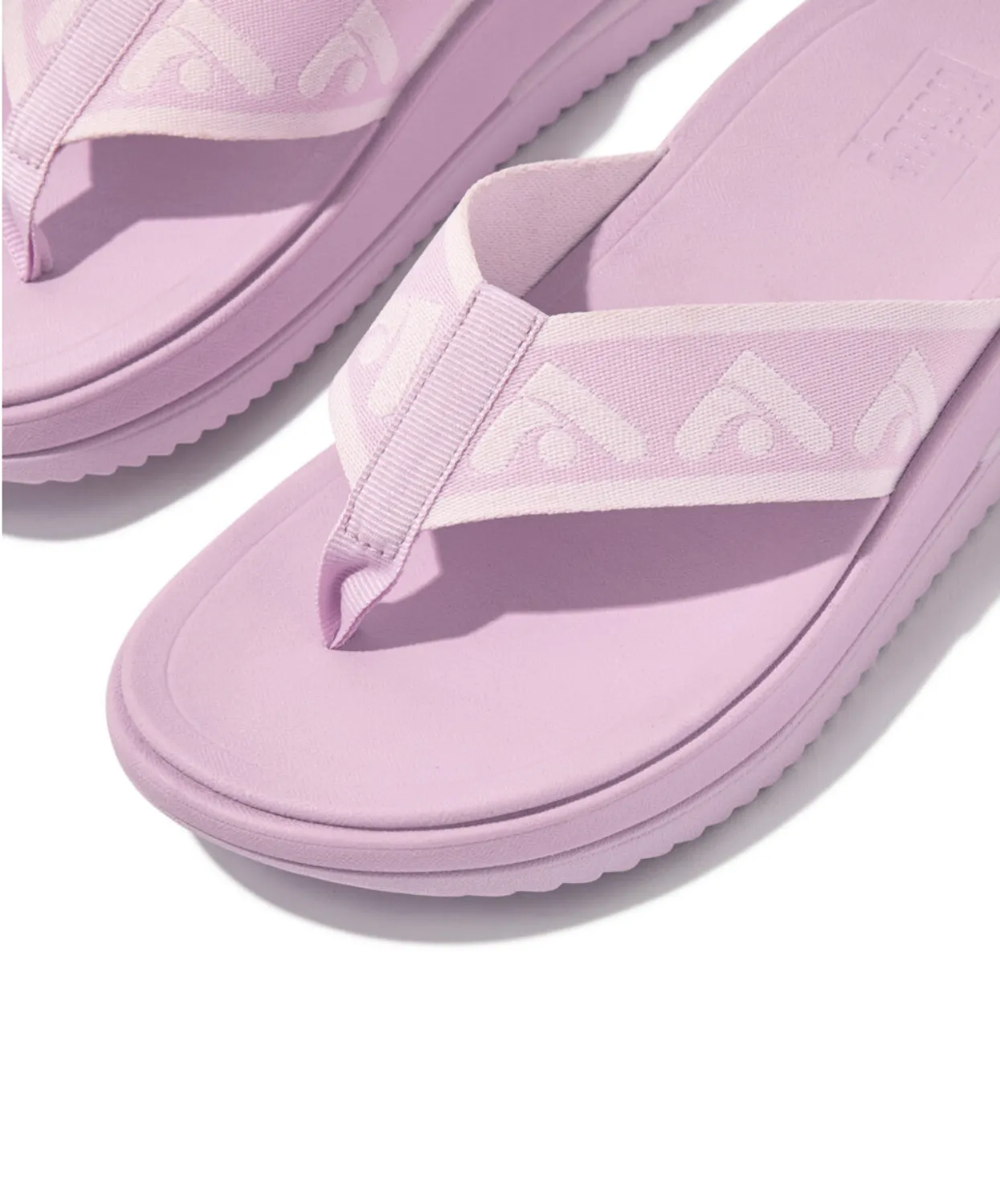 Womens Fitflop Shoes Fitflop Surff Webbing Toe Post Sandals Wild Lilac