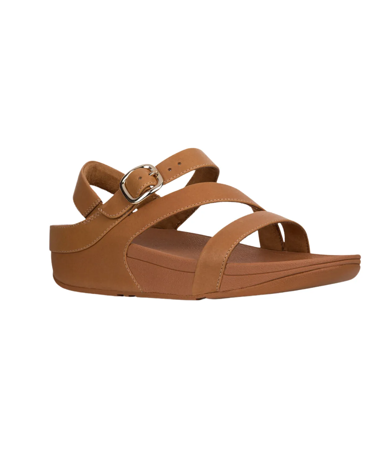 Womens Fitflop Shoes FitFlop The Skinny II Back-Strap Sandals Caramel