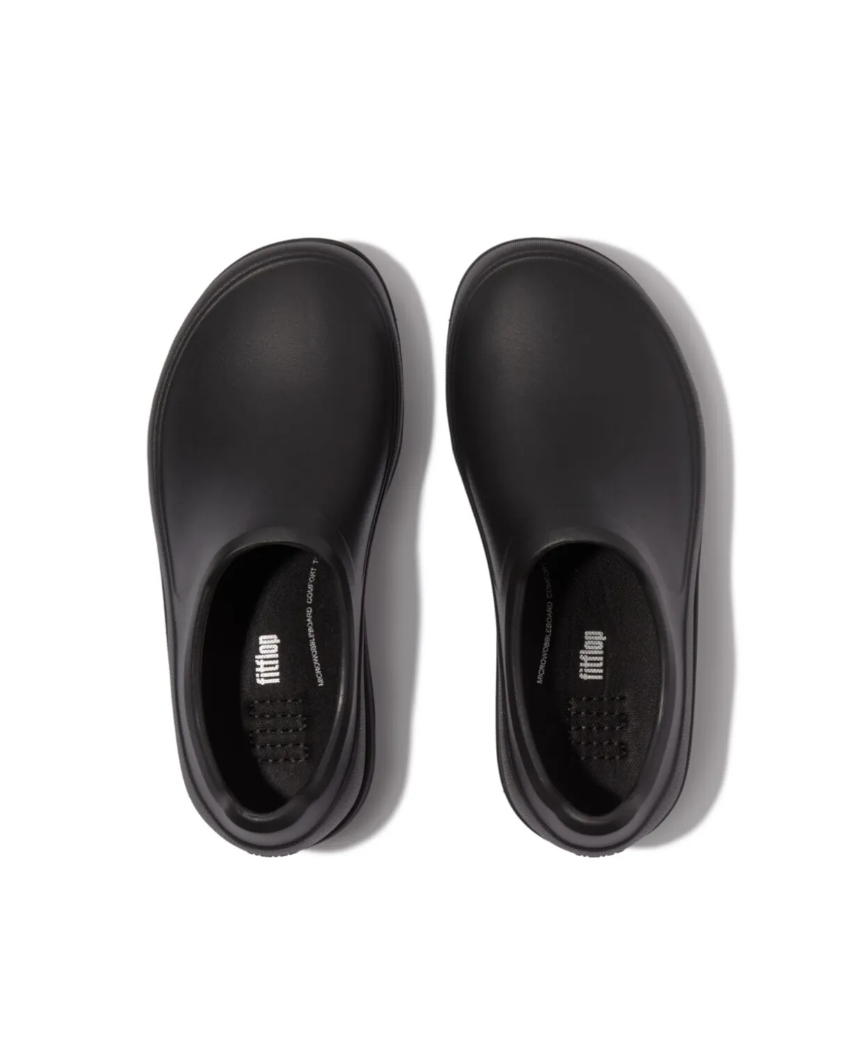 Womens Fitflop Shoes FitFlop Work High Performance Professional Clogs Black
