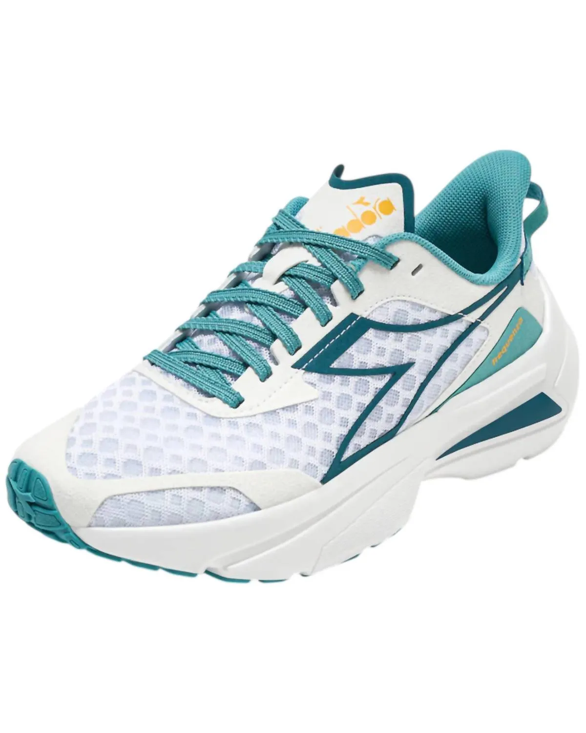 Women's Frequenza Running Shoes In White/colonial Bl/dusty Turquois