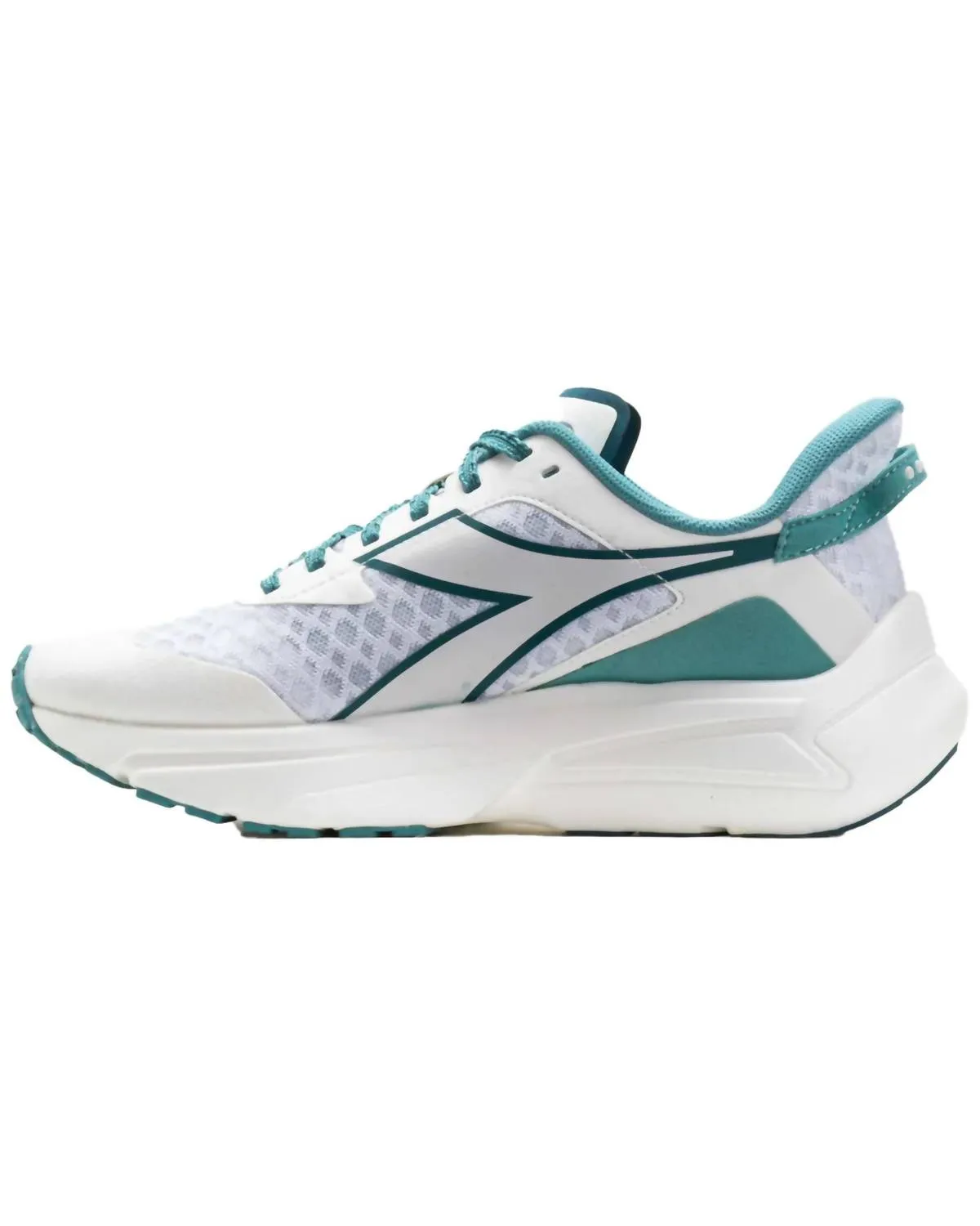 Women's Frequenza Running Shoes In White/colonial Bl/dusty Turquois