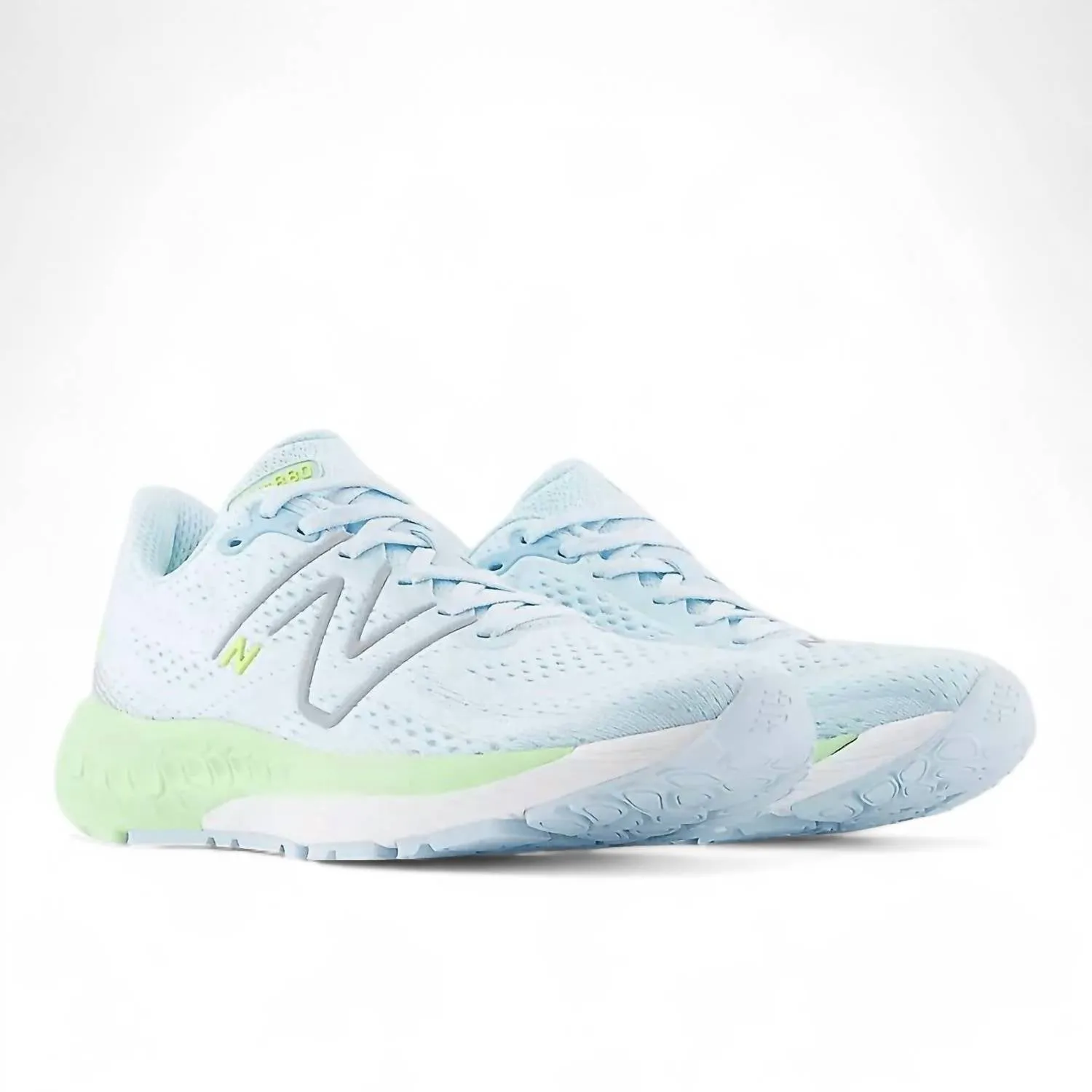 Women's Fresh Foam 880V12 Running Shoes In Blue/green