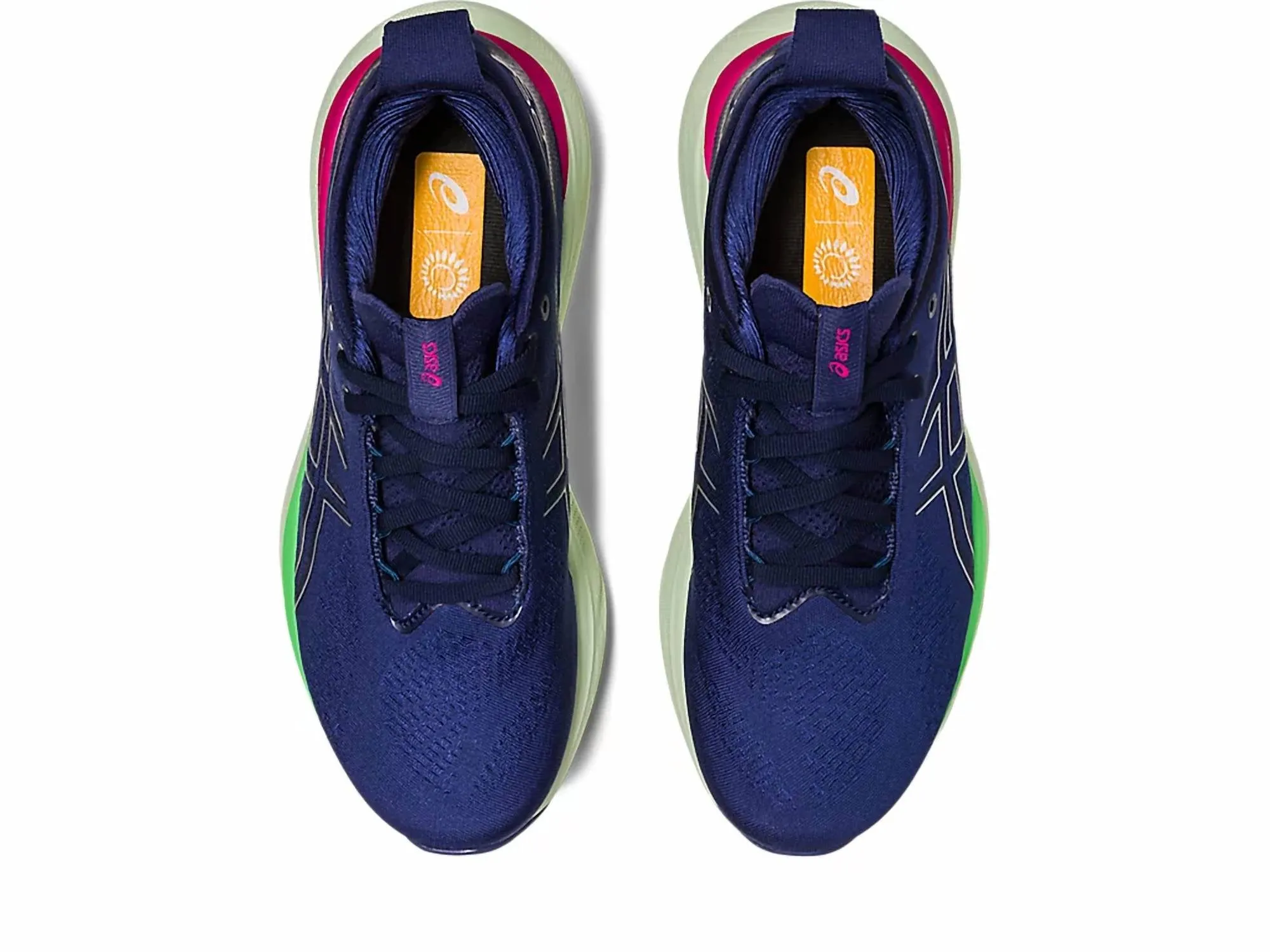 Women's Gel Nimbus 25 Running Shoes In Indigo Blue/pure Silver