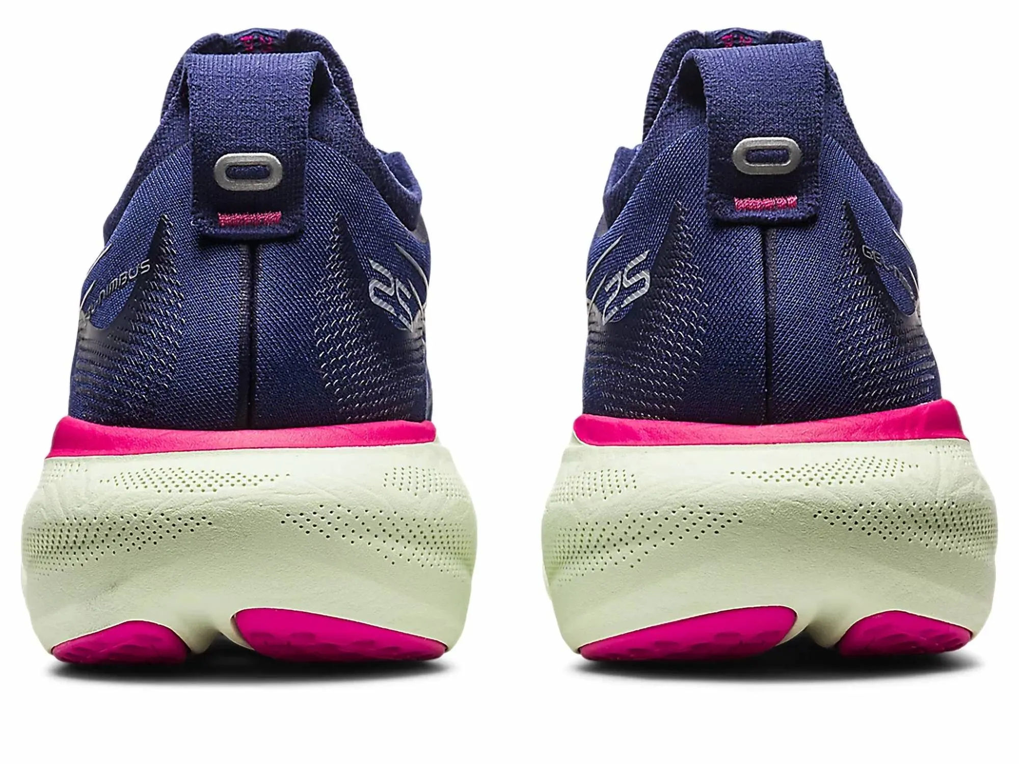 Women's Gel Nimbus 25 Running Shoes In Indigo Blue/pure Silver
