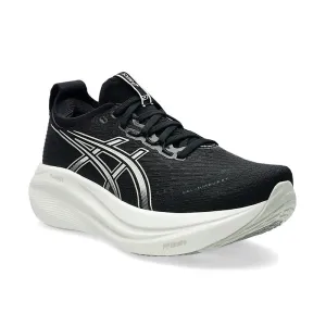 Women's Gel-Nimbus 27 (WIDE) Black/Lake Grey