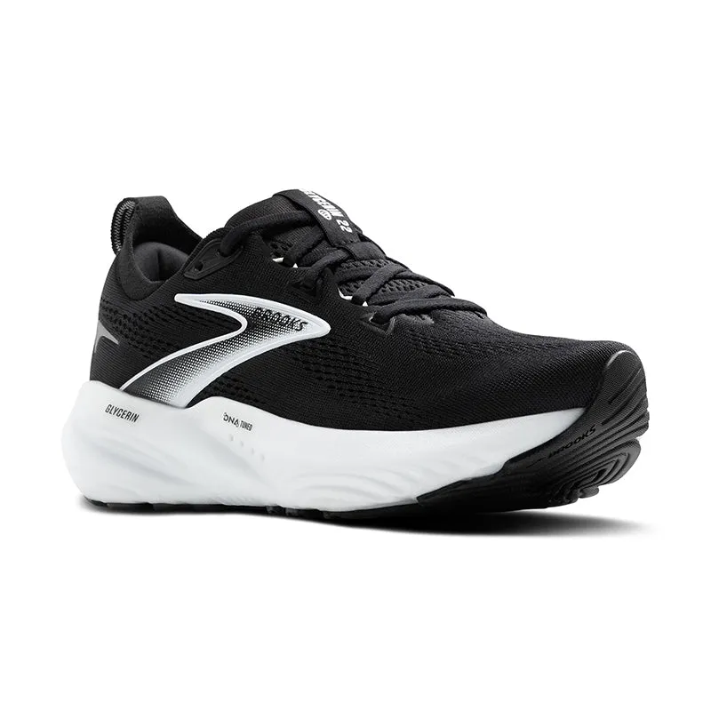 Women's Glycerin 22 (WIDE) Black/Grey/White