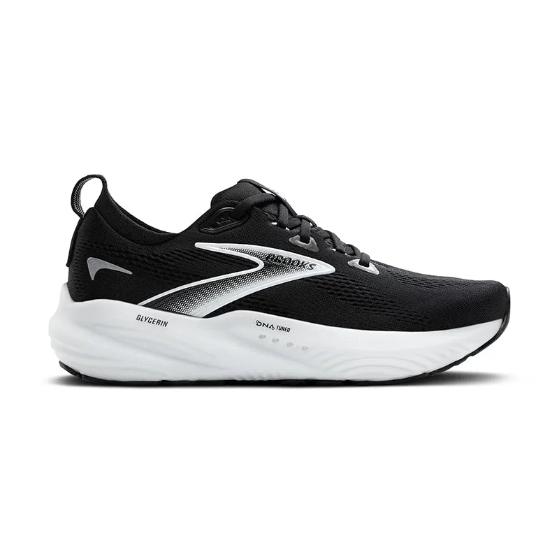 Women's Glycerin 22 (WIDE) Black/Grey/White